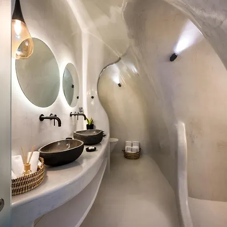 Deep In Cave Fira (Santorini)